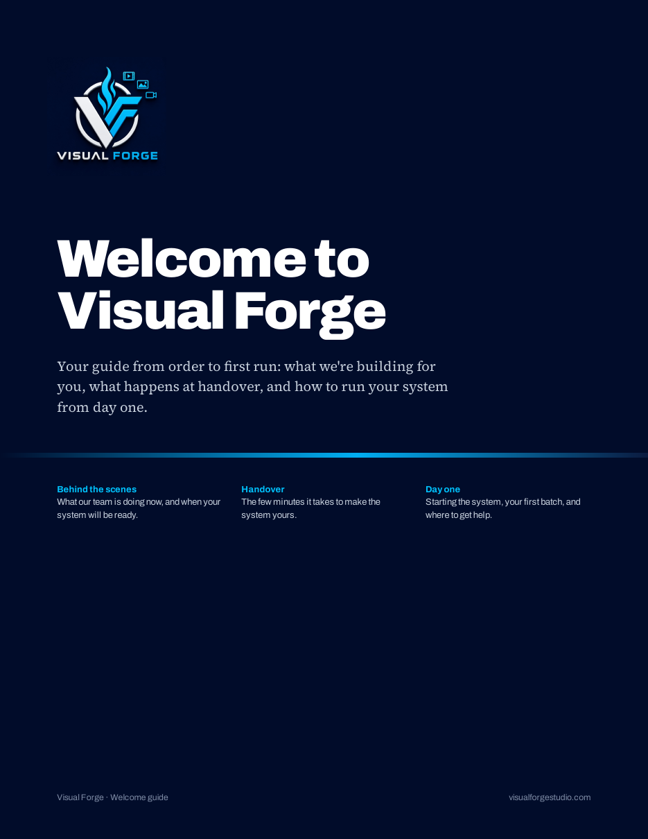 The Welcome Guide